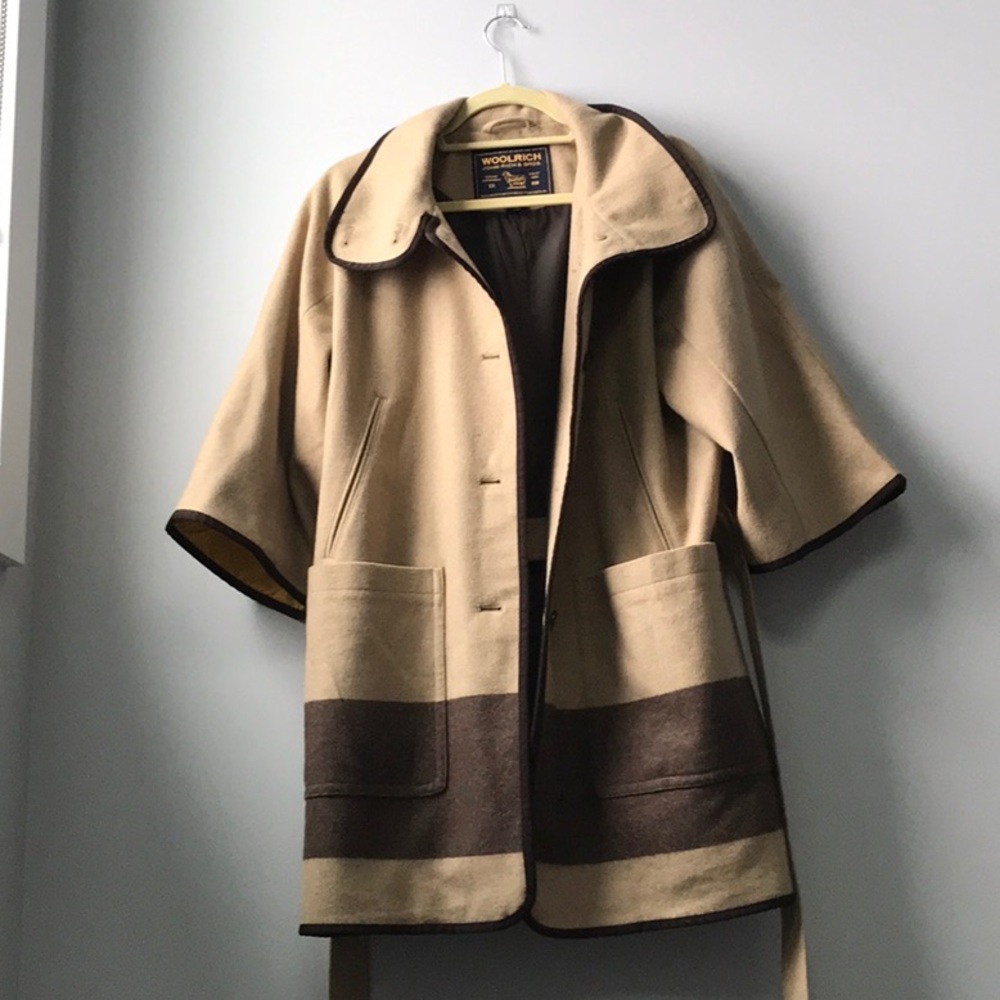 Woolrich / Anthropologie small wool jacket